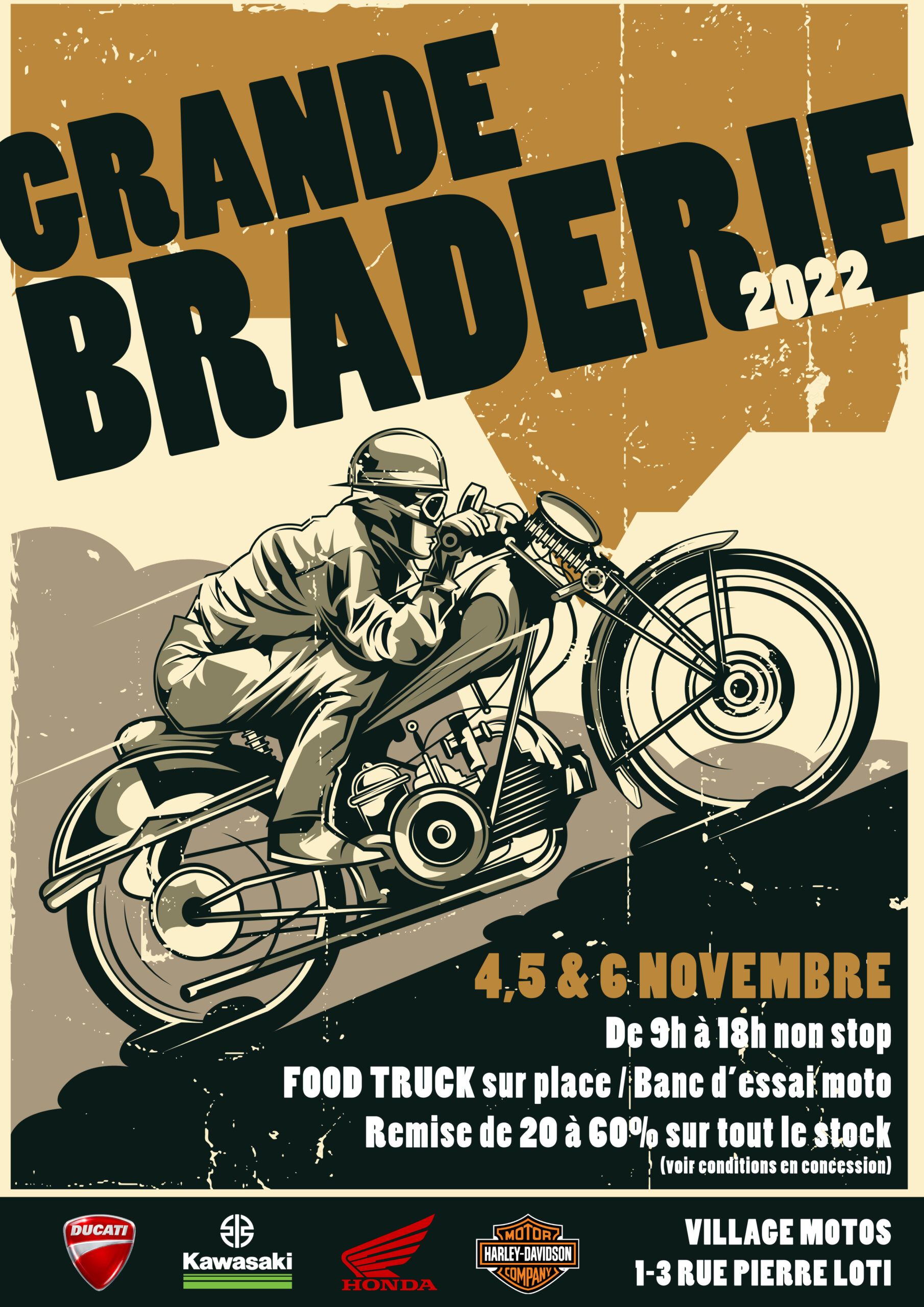 Grande Braderie 4 5 6 Nov Honda Moto Saint Etienne