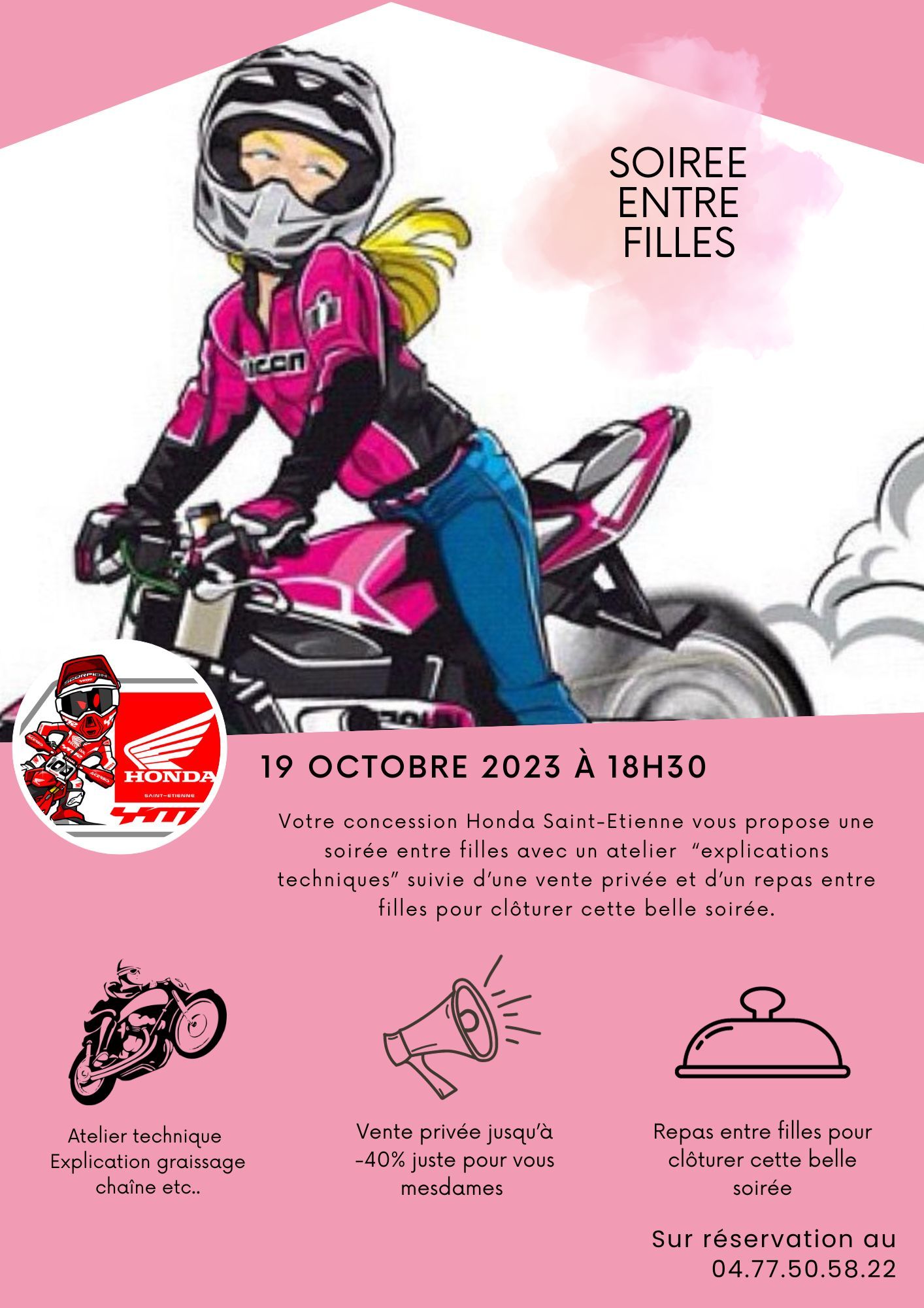 Avis Aux Motardes Honda Moto Saint Etienne